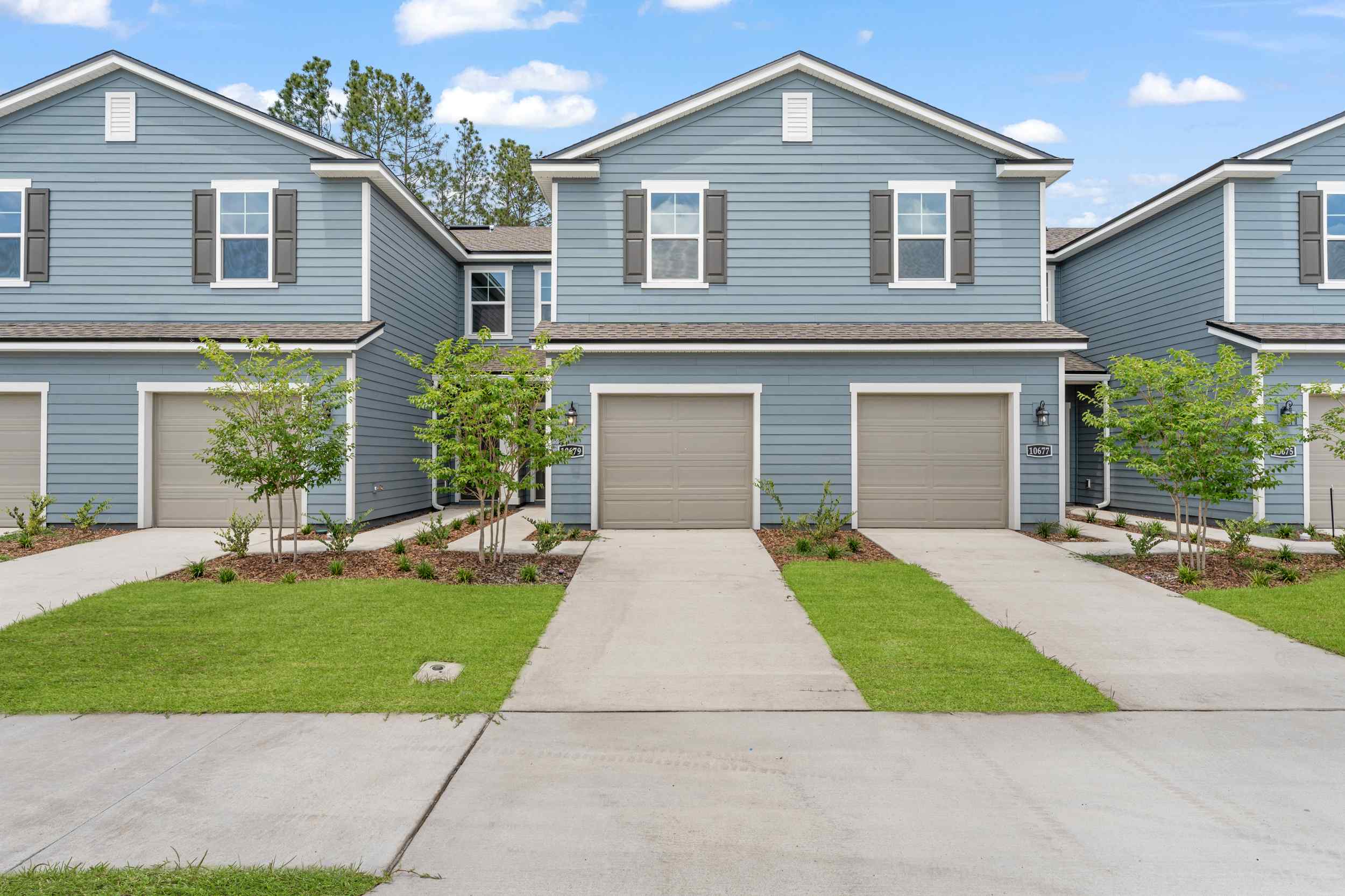 Lot 22 Townhome Exterior at The Villas at Bishop Oaks