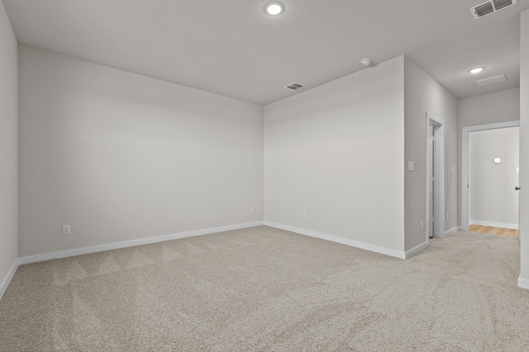 A room with white walls.